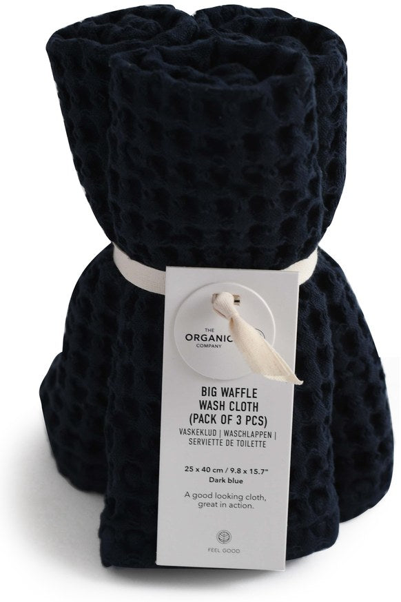 Waffel-Waschlappen (3er-Pack)