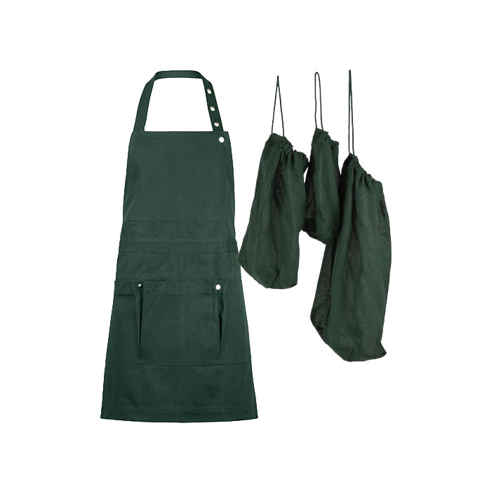 Gartenschürze und Erntebeutel (2er-Pack)