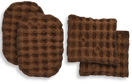 Waschbare Waffelpads (4 Stück)