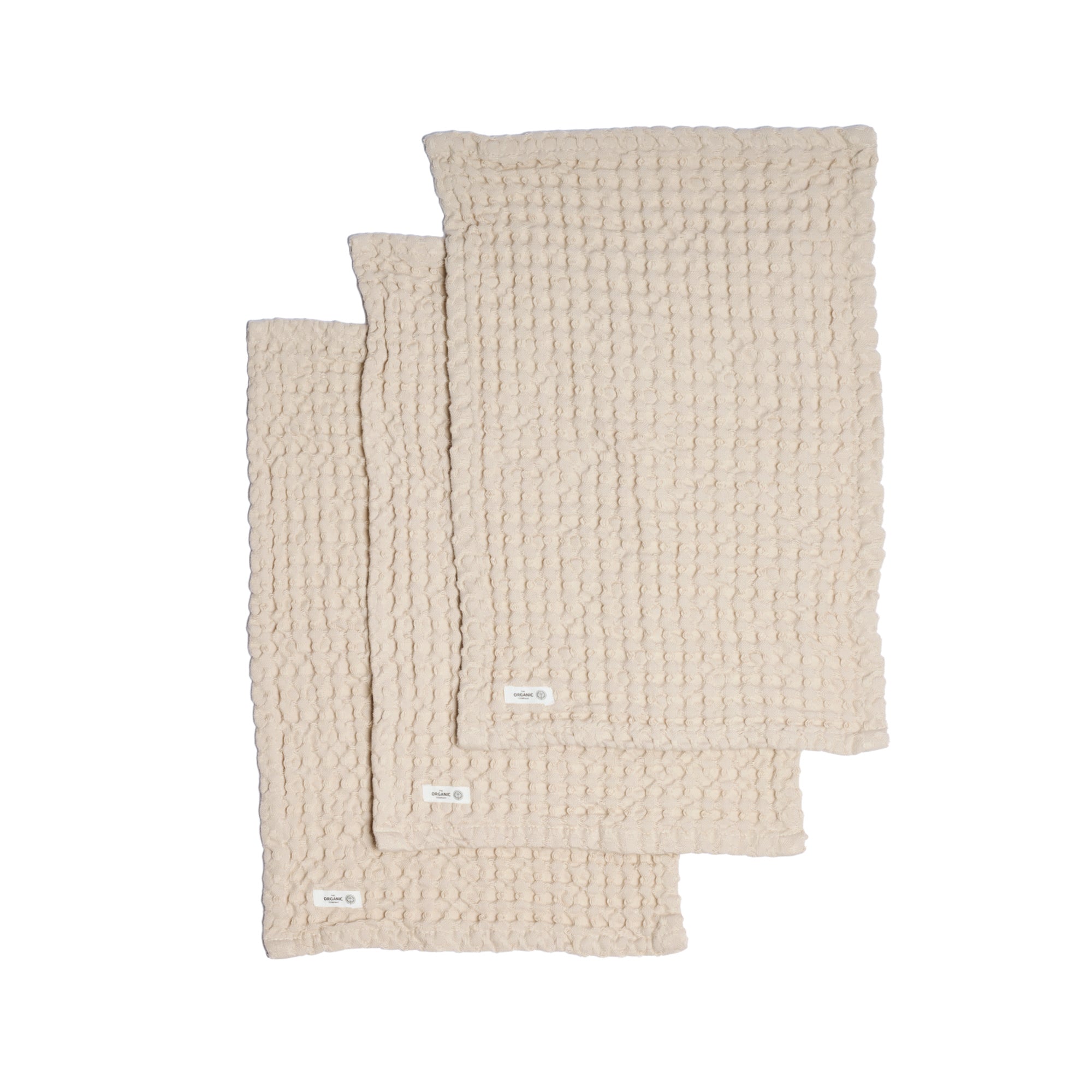Waffel-Waschlappen (3er-Pack)