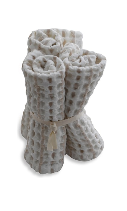 Waffel-Waschlappen (3er-Pack)
