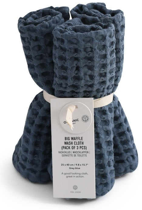 Waffel-Waschlappen (3er-Pack)