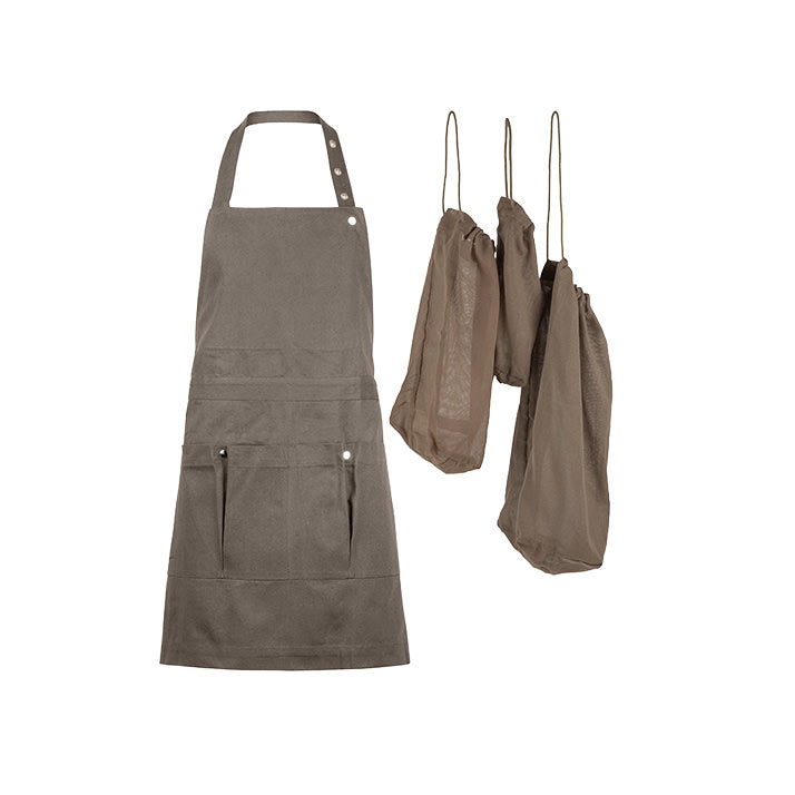 Gartenschürze und Erntebeutel (2er-Pack)