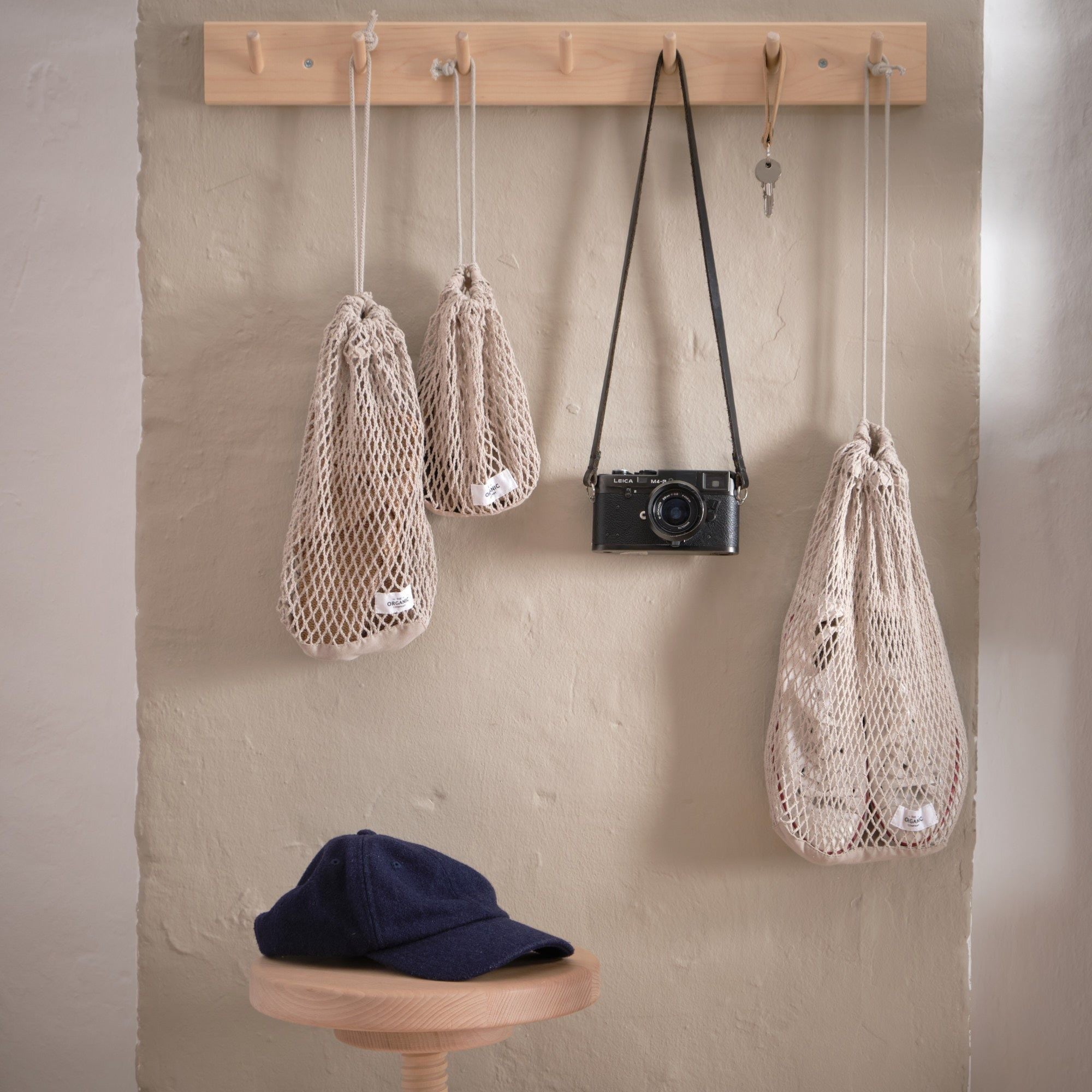 Wiederverwendbare Netzstofftasche (groß)